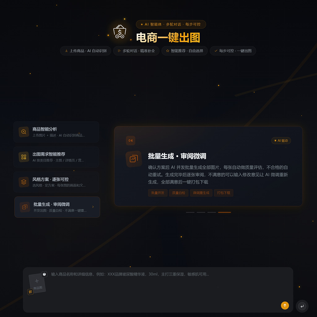 电商生图与设计素材精修